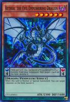 Aether, the Evil Empowering Dragon - CT13-EN011 - Super Rare