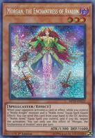 Morgan, the Enchantress of Avalon - MP19-EN223 - Prismatic Secret Rare