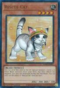 Rescue Cat (Alternate Art) - RA02-EN001 - Ultra Rare