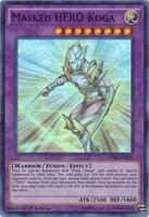 Masked HERO Koga - SDHS-EN042 - Super Rare